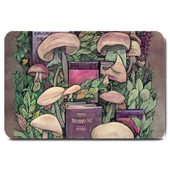 Spellbinding Mojo Mushroom Large Doormat by GardenOfOphir