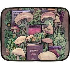 Spellbinding Mojo Mushroom Fleece Blanket (mini) by GardenOfOphir