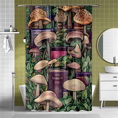 Spellbinding Mojo Mushroom Shower Curtain 48  X 72  (small)  by GardenOfOphir