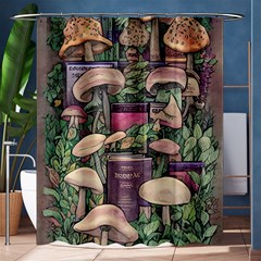 Spellbinding Mojo Mushroom Shower Curtain 60  X 72  (medium)  by GardenOfOphir