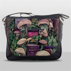 Spellbinding Mojo Mushroom Messenger Bag by GardenOfOphir