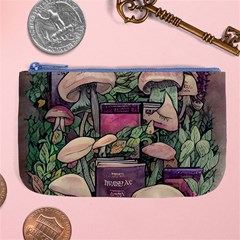 Spellbinding Mojo Mushroom Large Coin Purse by GardenOfOphir