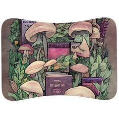 Spellbinding Mojo Mushroom Velour Seat Head Rest Cushion by GardenOfOphir