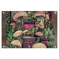 Spellbinding Mojo Mushroom Banner And Sign 6  X 4  by GardenOfOphir