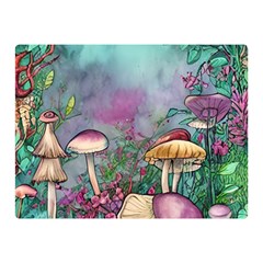 Enchanted Champignon Premium Plush Fleece Blanket (mini) by GardenOfOphir