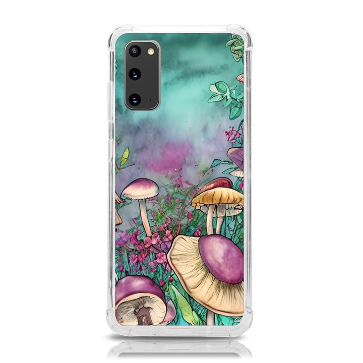 Enchanted Champignon Samsung Galaxy S20 6.2 Inch TPU UV Case