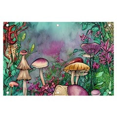 Enchanted Champignon Banner And Sign 6  X 4  by GardenOfOphir