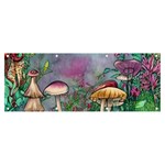 Enchanted Champignon Banner and Sign 8  x 3  Front