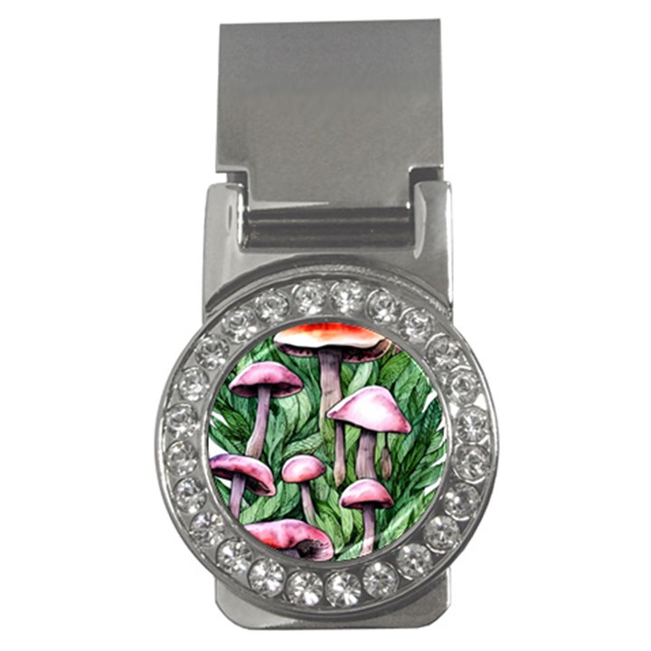 Charm Of The Toadstool Money Clips (CZ) 