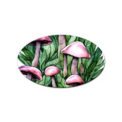 Charm Of The Toadstool Sticker Oval (10 Pack) by GardenOfOphir