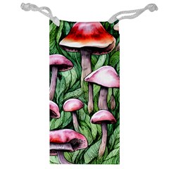 Charm Of The Toadstool Jewelry Bag by GardenOfOphir