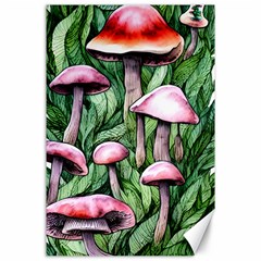 Charm Of The Toadstool Canvas 24  X 36  by GardenOfOphir