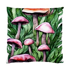 Charm Of The Toadstool Standard Cushion Case (one Side) by GardenOfOphir