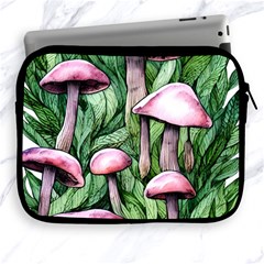 Charm Of The Toadstool Apple Ipad 2/3/4 Zipper Cases by GardenOfOphir