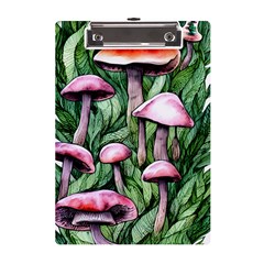 Charm Of The Toadstool A5 Acrylic Clipboard by GardenOfOphir