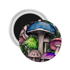 Necromancy Of The Mushroom 2 25  Magnets by GardenOfOphir