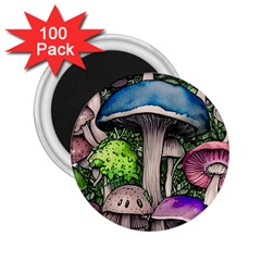 Necromancy Of The Mushroom 2.25  Magnets (100 pack) 