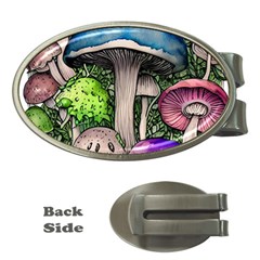 Necromancy Of The Mushroom Money Clips (Oval) 