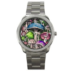 Necromancy Of The Mushroom Sport Metal Watch