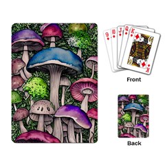 Necromancy Of The Mushroom Playing Cards Single Design (Rectangle)