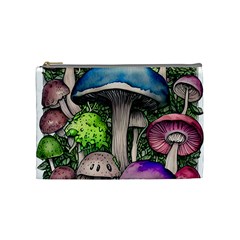 Necromancy Of The Mushroom Cosmetic Bag (Medium)