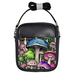 Necromancy Of The Mushroom Girls Sling Bag