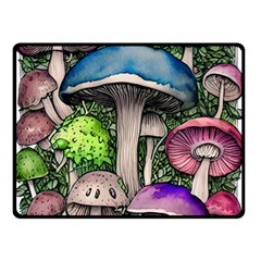 Necromancy Of The Mushroom Fleece Blanket (Small)