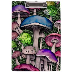 Necromancy Of The Mushroom A4 Acrylic Clipboard