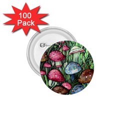 Magicians  Mushrooms 1 75  Buttons (100 Pack)  by GardenOfOphir