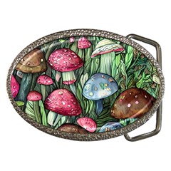 Magicians  Mushrooms Belt Buckles by GardenOfOphir