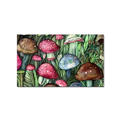 Magicians  Mushrooms Sticker (rectangular) by GardenOfOphir