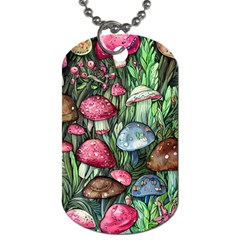 Magicians  Mushrooms Dog Tag (two Sides)