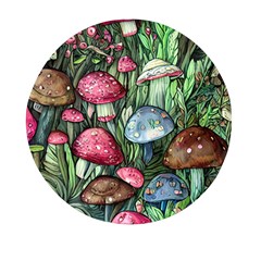 Magicians  Mushrooms Mini Round Pill Box (pack Of 5) by GardenOfOphir