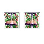 Conjuring Charm Of The Mushrooms Cufflinks (Square) Front(Pair)