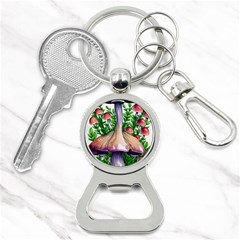 Conjuring Charm Of The Mushrooms Bottle Opener Key Chain by GardenOfOphir