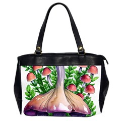 Conjuring Charm Of The Mushrooms Oversize Office Handbag (2 Sides) by GardenOfOphir