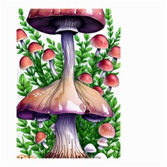 Conjuring Charm Of The Mushrooms Small Garden Flag (two Sides) by GardenOfOphir