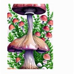 Conjuring Charm Of The Mushrooms Large Garden Flag (two Sides) by GardenOfOphir