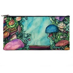 Sorcery And Spellwork With Mushrooms Pencil Case by GardenOfOphir