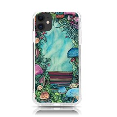 Sorcery And Spellwork With Mushrooms Iphone 11 Tpu Uv Print Case by GardenOfOphir