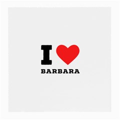 I Love Barbara Medium Glasses Cloth (2 Sides) by ilovewhateva