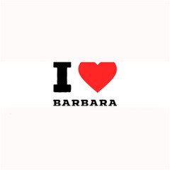 I Love Barbara Large Bar Mat