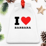 I love barbara Bell Ornament (Two Sides) Front