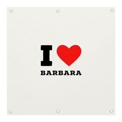 I Love Barbara Banner And Sign 3  X 3 