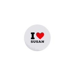 I Love Susan 1  Mini Magnets by ilovewhateva