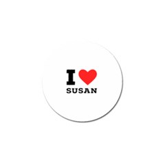 I Love Susan Golf Ball Marker by ilovewhateva