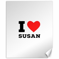 I Love Susan Canvas 16  X 20  by ilovewhateva