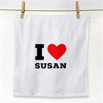 I love susan Face Towel Front