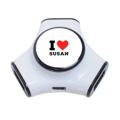 I Love Susan 3-port Usb Hub by ilovewhateva