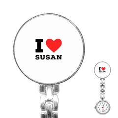 I Love Susan Stainless Steel Nurses Watch by ilovewhateva